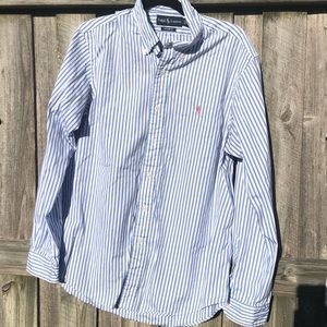 Men’s Button up Ralph Lauren Shirt (L)